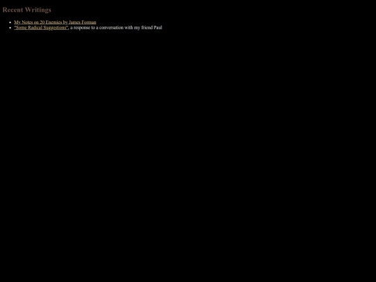 thoughtslanding screenshot