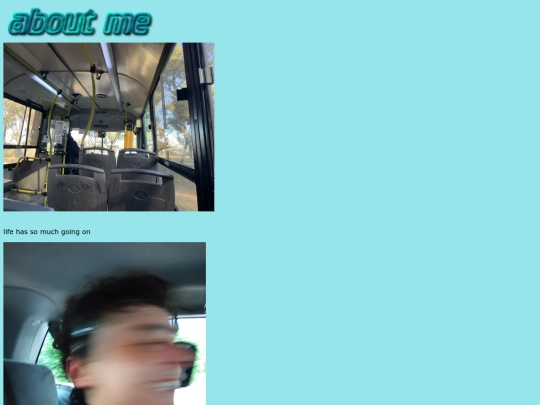 aboutme screenshot