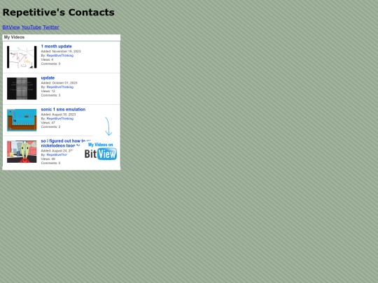 contact screenshot