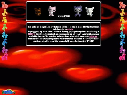 about-me screenshot