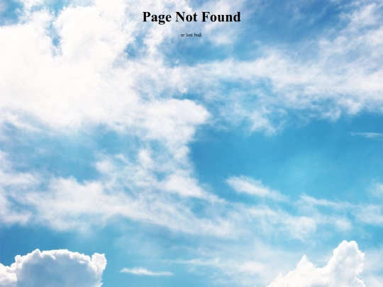 not_found screenshot