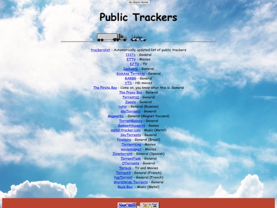 publictrackers screenshot