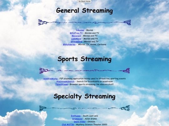 streaming screenshot