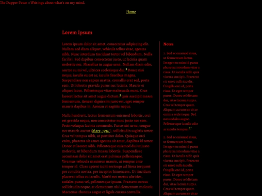 test screenshot