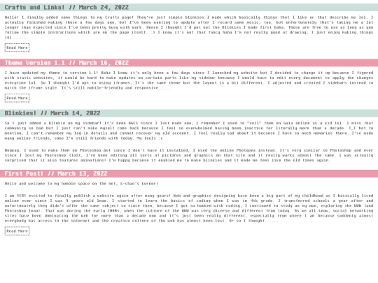 blog screenshot