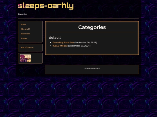 categories screenshot