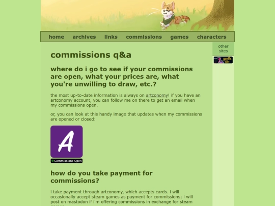 faq screenshot