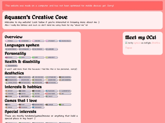 index screenshot