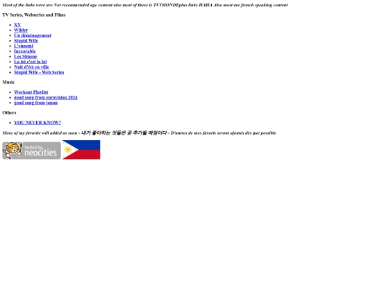 links screenshot