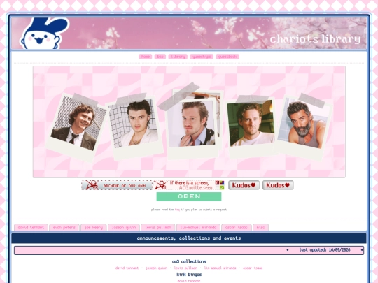 library screenshot