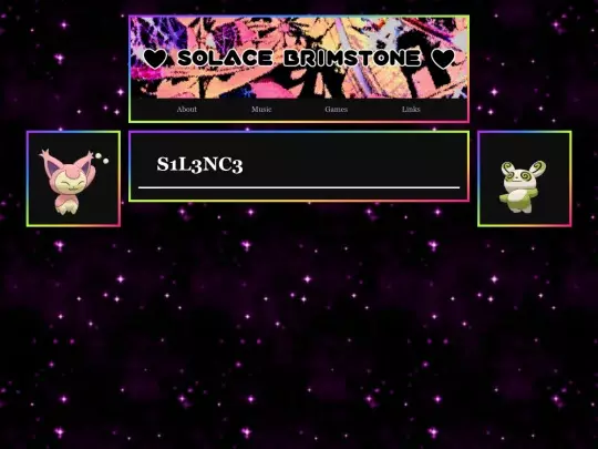 Music/S1L3NC3 screenshot