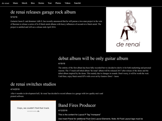 derenaihomepage screenshot