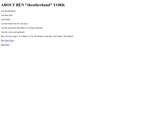 aboutben screenshot