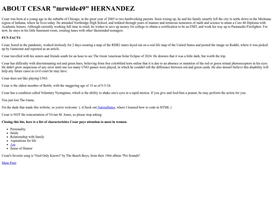 aboutcesar screenshot