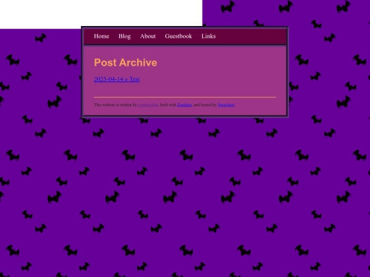 blog screenshot