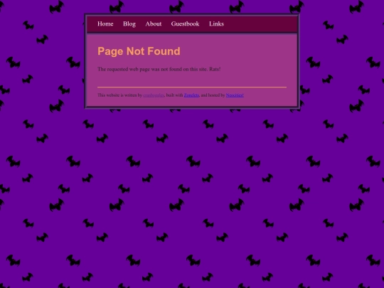 not_found screenshot