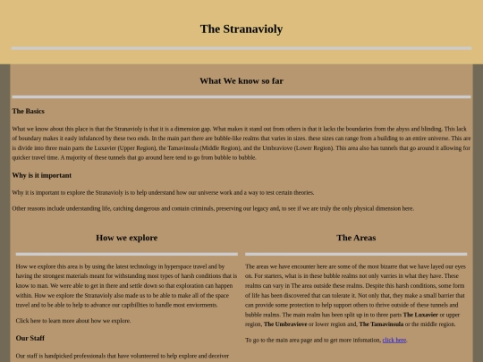 Stranavioly/Homepage screenshot