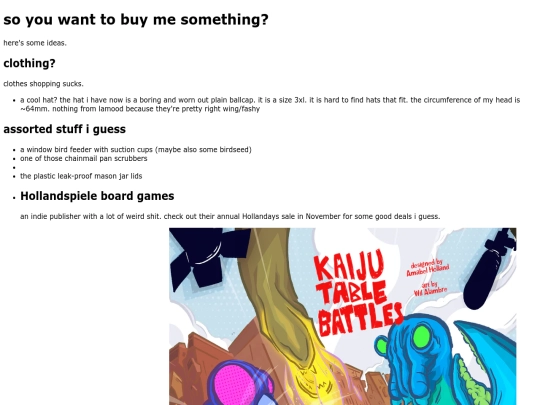 gifts screenshot