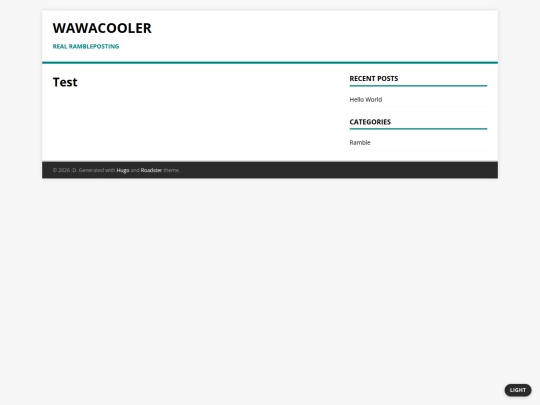 categories/test screenshot