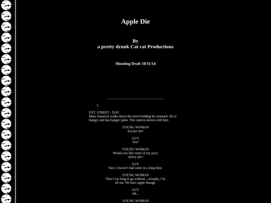 NarrativeFilms/appledie/applediescript screenshot