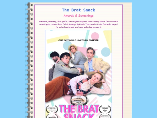 NarrativeFilms/bratsnack/awards screenshot