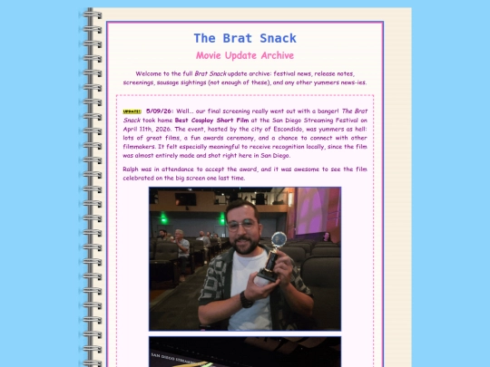 NarrativeFilms/bratsnack/news screenshot