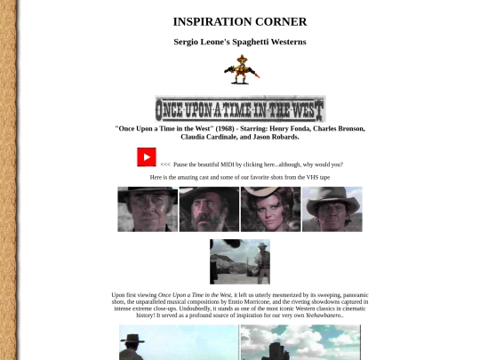 NarrativeFilms/yeehawbanero/yeehawinspirationcorner screenshot