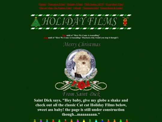 holidayfilms screenshot
