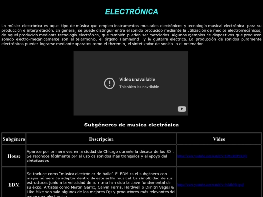 ELECTRONICA screenshot