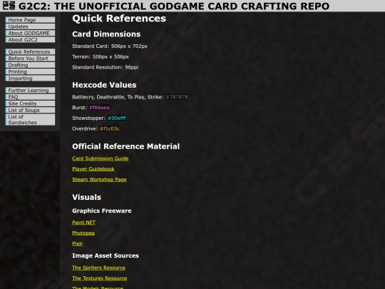 quickreference screenshot