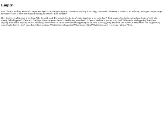 blog/empty screenshot