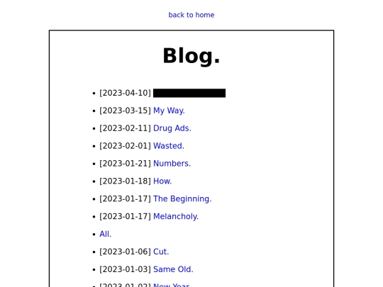 blog screenshot