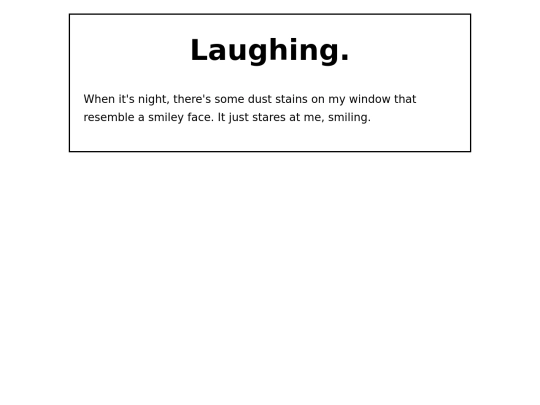 blog/laughing screenshot