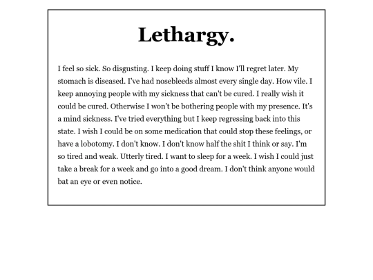 blog/lethargy screenshot