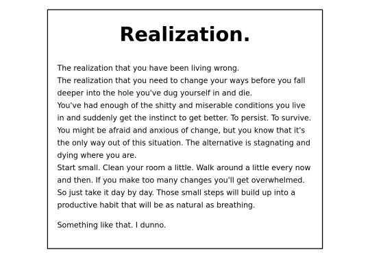 blog/realization screenshot