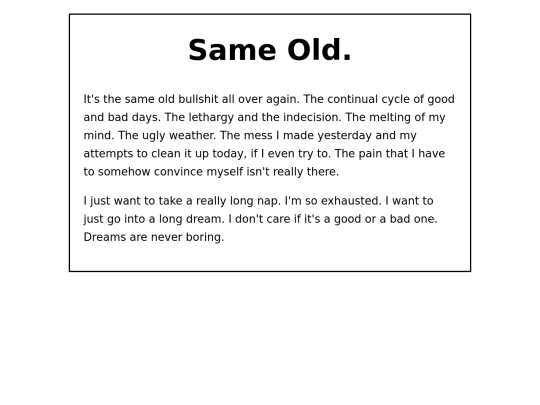 blog/sameOld screenshot