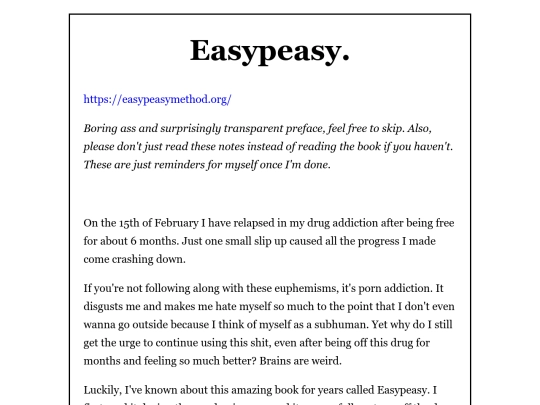 notes/books/easypeasy screenshot