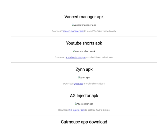 index screenshot