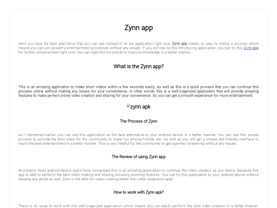 zynn-apk screenshot