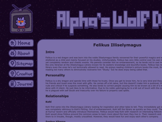 characters/kohltragocomo screenshot