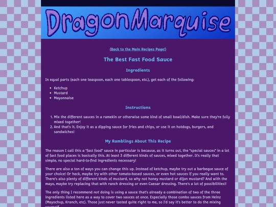 recipes/recipes_BestFastFoodSauce screenshot