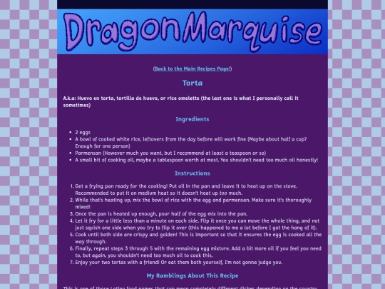 recipes/recipes_Torta screenshot