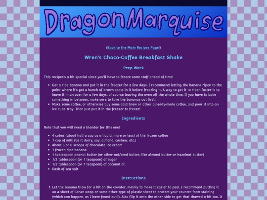 recipes/recipes_wrenChocoCoffeeShake screenshot