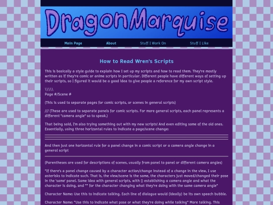 scriptFormat screenshot