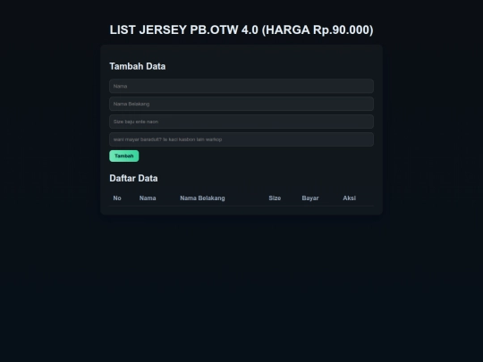index screenshot