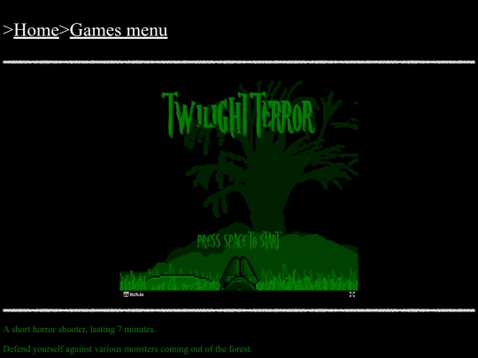 games/twilight_terror screenshot