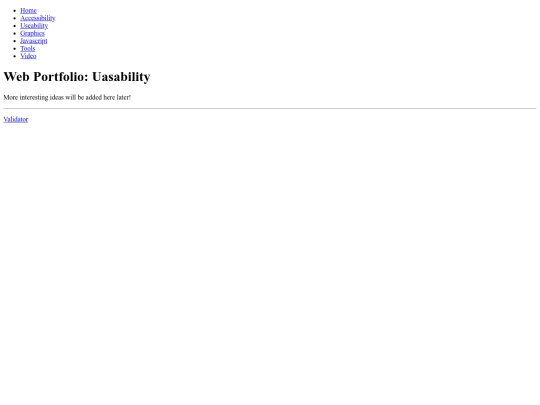 usability screenshot