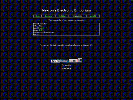 contact screenshot