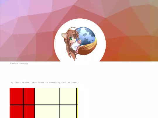 Projects/shader screenshot