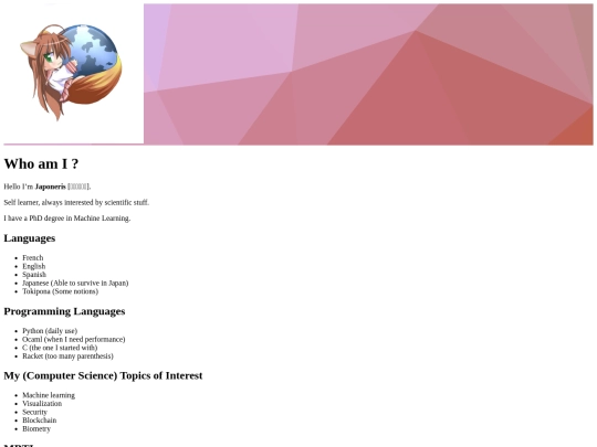 biography screenshot
